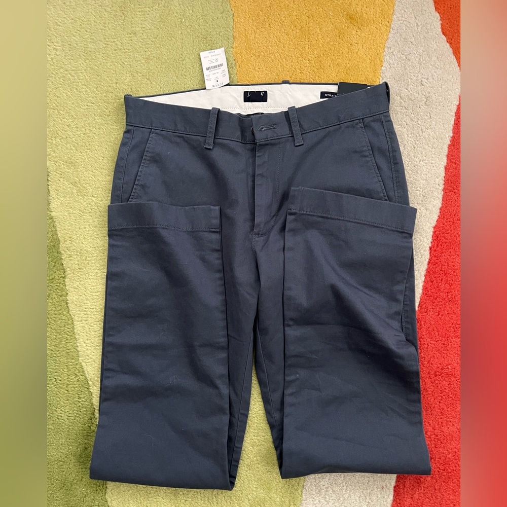 NWT Jcrew chino pants blue - Picture 2 of 4